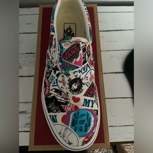Classic slip on Vans gently used